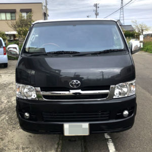 トヨタハイエース コートテクト施行