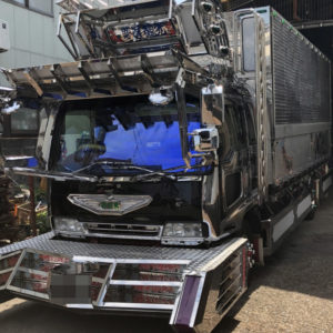 デコトラ クリマコンフォート施工 (三菱ファイター)