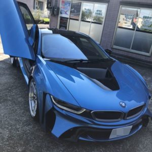 BMW i8 ウルトラビジョン クリマコンフォート カーフィルム施工
