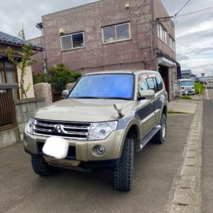 三菱パジェロ ウルトラビジョンカーフィルム施工